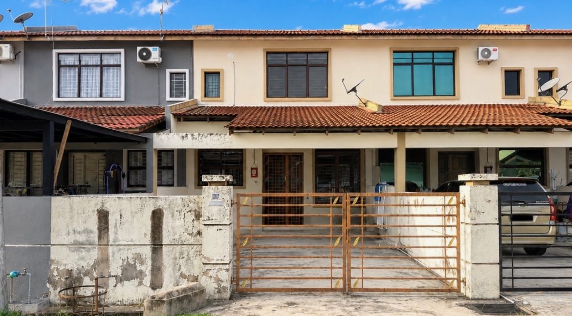 Rumah Untuk Dijual Taman Masjid Tanah Ria Melaka Teres 2 Tingkat_Ejen Rumah Melaka