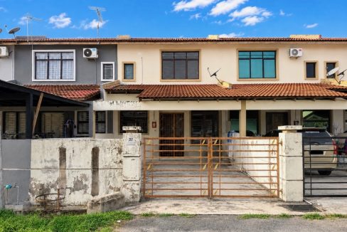 Rumah Untuk Dijual Taman Masjid Tanah Ria Melaka Teres 2 Tingkat_Ejen Rumah Melaka